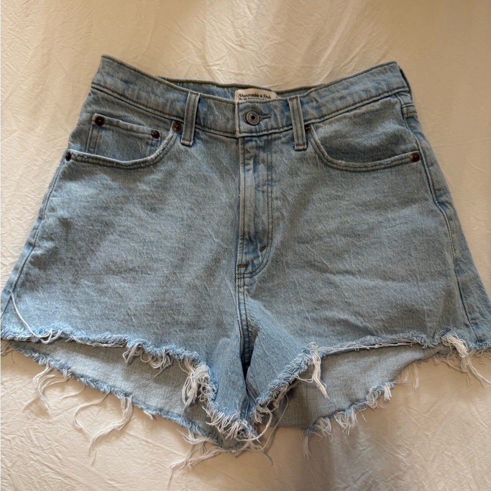 90s relaxed cutoff shorts curve love